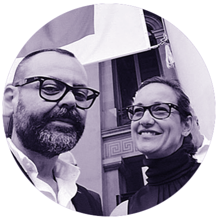 Juan Alonso y Elena Battaner